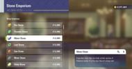 You can buy a Water Stone for 3,000 Poke Dollars from the Stone Emporium store (Image via The Pokemon Company|| DuckTape Gaming on YouTube)